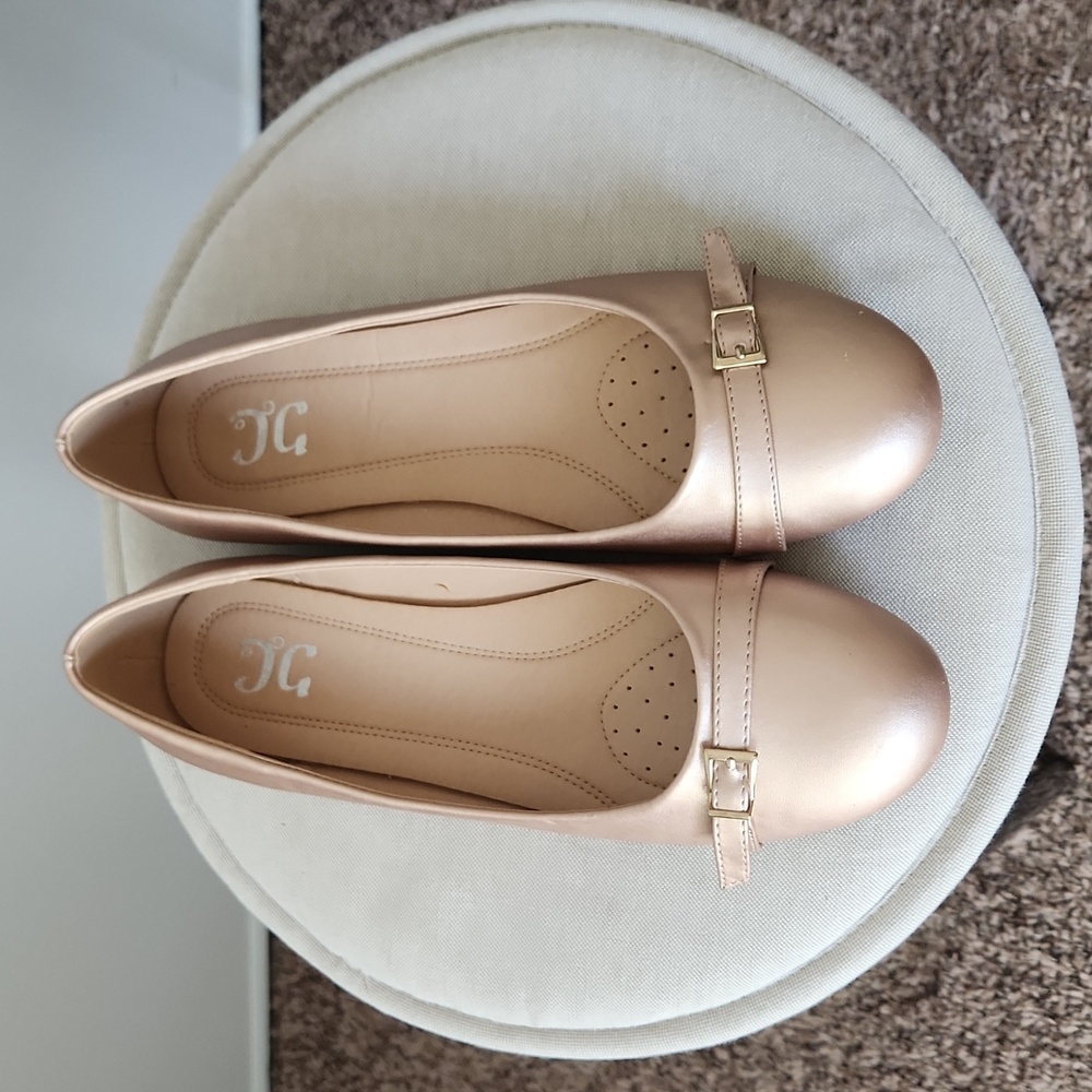 Rose Gold Flats